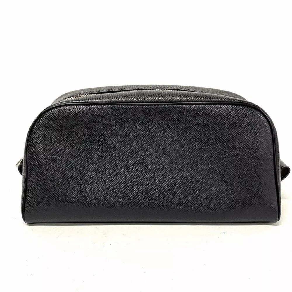 Auth LOUIS VUITTON Trousse Toilette PM M30222 Ardoise Taiga CA1021 Pouch - Picture 2 of 8